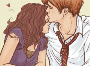 Ron &amp; Hermione art